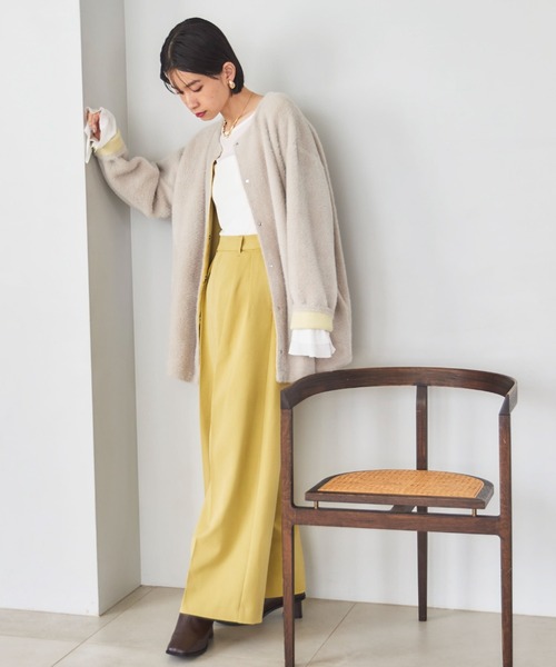 Doux archives（ドゥアルシーヴ）の「ラッフルスリーブプルオーバー（Tシャツ/カットソー・レディース・ホワイト/アイボリー/ブラック・FREE）」の16枚目の写真