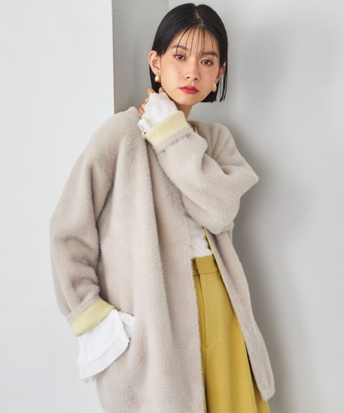 Doux archives（ドゥアルシーヴ）の「ラッフルスリーブプルオーバー（Tシャツ/カットソー・レディース・ホワイト/アイボリー/ブラック・FREE）」の19枚目の写真