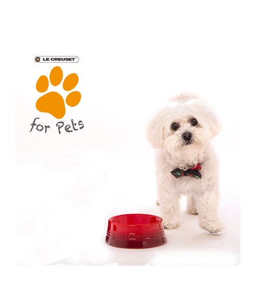 Le Creuset(ルクルーゼ)の「ペット ボール (S) チェリーレッド(その他ペットグッズ・レディース・チェリーレッド・S)」の1枚目の写真
