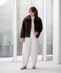 STRAWBERRY-FIELDS | ラナリーサージ_バレルレッグパンツ(その他パンツ)