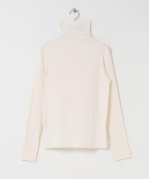 URBAN RESEARCH DOORS(アーバンリサーチドアーズ)の「ソフトテレコタートルプルオーバー(Tシャツ/カットソー・レディース・ライトグレー/オフホワイト/ブラック・FREE)」の11枚目の写真