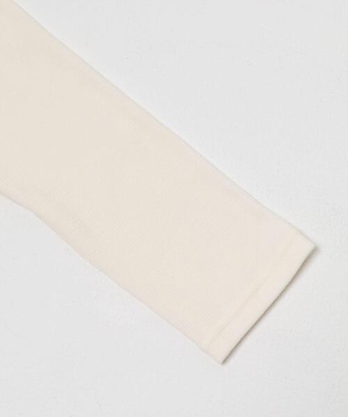 URBAN RESEARCH DOORS(アーバンリサーチドアーズ)の「ソフトテレコタートルプルオーバー(Tシャツ/カットソー・レディース・ライトグレー/オフホワイト/ブラック・FREE)」の12枚目の写真