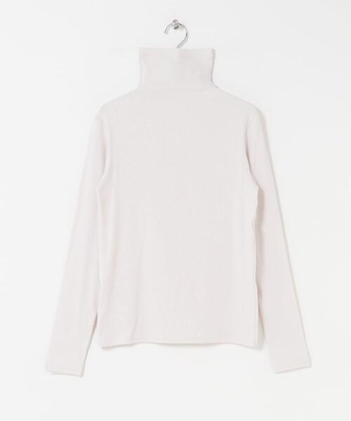 URBAN RESEARCH DOORS(アーバンリサーチドアーズ)の「ソフトテレコタートルプルオーバー(Tシャツ/カットソー・レディース・ライトグレー/オフホワイト/ブラック・FREE)」の17枚目の写真