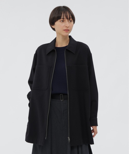 新品✨ MHL. FELTED WOOL SHIRTING ブルゾン 24AW FELTED WOOL SHIRTING BLOUSON | MARGARET HOWELL（マーガレット