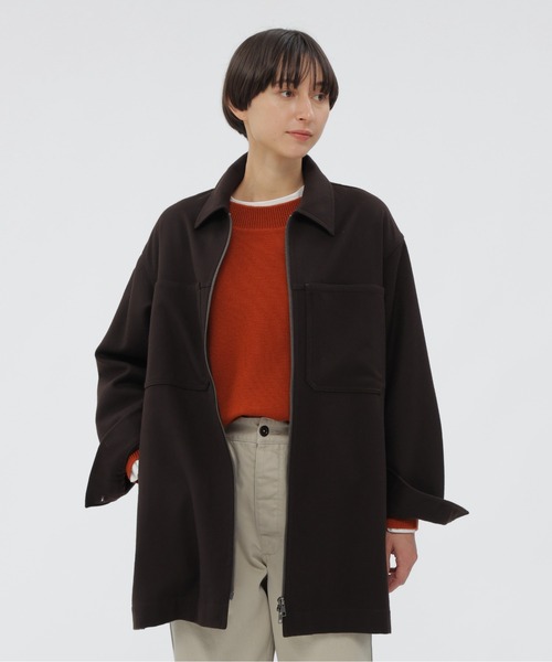 FELTED WOOL SHIRTING BLOUSON（ブルゾン）｜MHL.（エムエイチエル）の