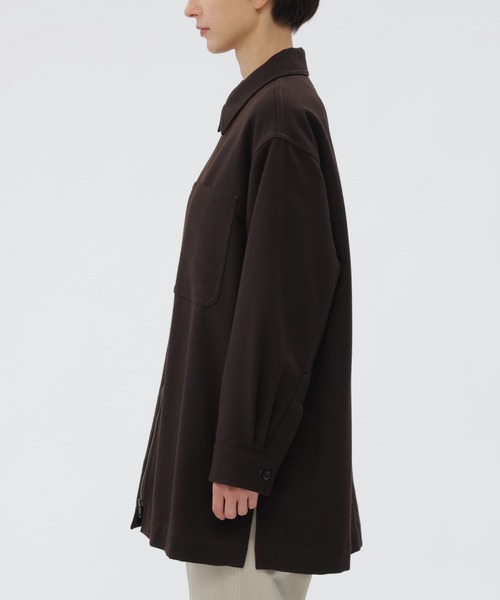 FELTED WOOL SHIRTING BLOUSON（ブルゾン）｜MHL.（エムエイチエル）の