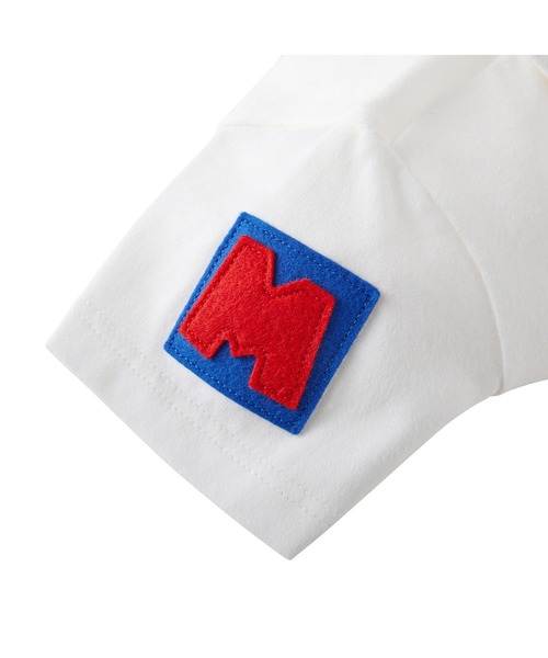 MIKI HOUSE(ミキハウス)の「レトロロゴ 半袖ブラウス(シャツ/ブラウス・キッズ・ホワイト・100cm/90cm/80cm/70cm)」の10枚目の写真