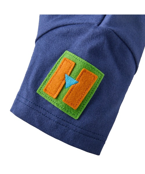 MIKI HOUSE(ミキハウス)の「レトロロゴ 半袖ブラウス(シャツ/ブラウス・キッズ・ホワイト・100cm/90cm/80cm/70cm)」の5枚目の写真