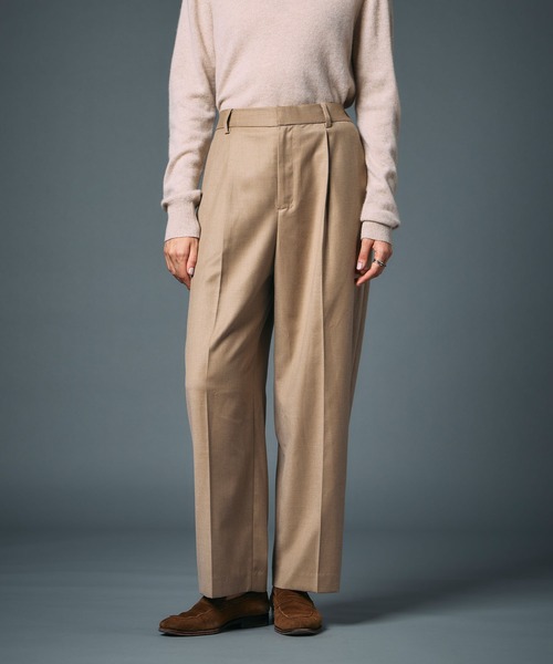 N.O.R.C(ノーク)の「ウールライクソフトカーブパンツ(その他パンツ・レディース・ブラック/ベージュ/ブラウン・S/M)」の13枚目の写真