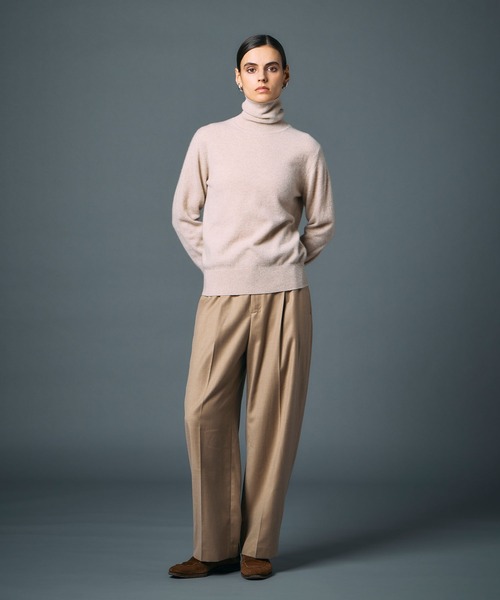 N.O.R.C(ノーク)の「ウールライクソフトカーブパンツ(その他パンツ・レディース・ブラック/ベージュ/ブラウン・S/M)」の14枚目の写真