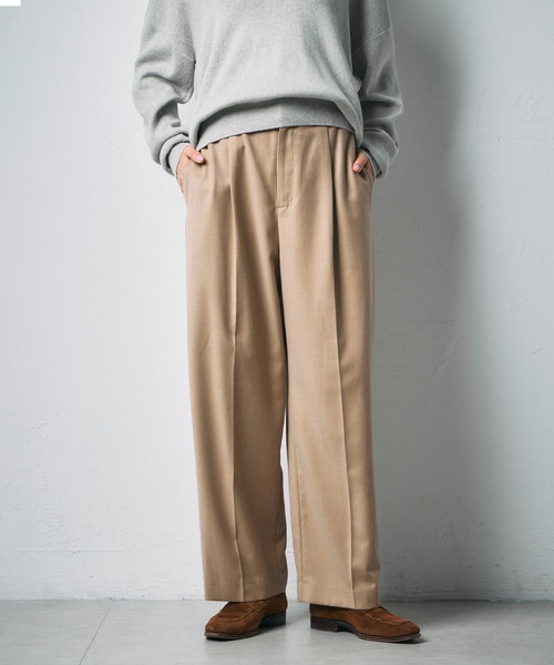 N.O.R.C(ノーク)の「ウールライクソフトカーブパンツ(その他パンツ・レディース・ブラック/ベージュ/ブラウン・S/M)」の20枚目の写真