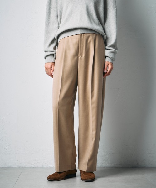 N.O.R.C(ノーク)の「ウールライクソフトカーブパンツ(その他パンツ・レディース・ブラック/ベージュ/ブラウン・S/M)」の21枚目の写真