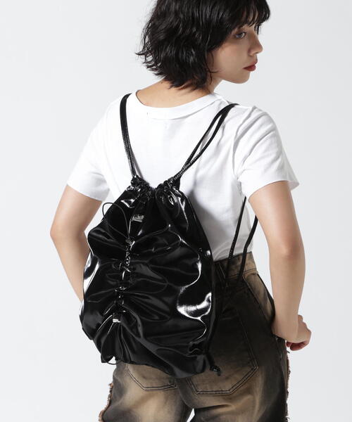 YIE YIE(イエイエ)の「YIE YIE/イエイエ/Y.17 Nova Backpack(バックパック/リュック・レディース・ブラック・F)」の1枚目の写真