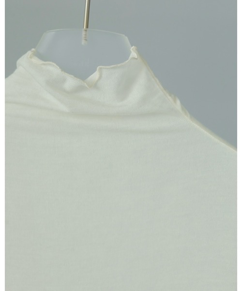 anuke（アンヌーク）の「Cashmeresilk Turtle Tops（Tシャツ/カットソー・レディース・ブラック/アイボリー/グレー・FREE）」の11枚目の写真