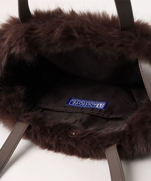 ROOTOTE（ルートート）の「ROOTOTE/ルートート　EU.TALL.2way.クリプテッド-E（ショルダーバッグ・レディース・アイボリー/グレー・FREE）」の4枚目の写真