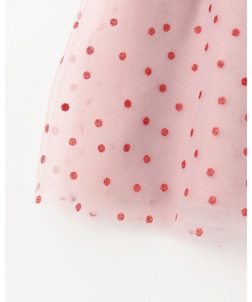 sense of wonder（センスオブワンダー）の「キラキラドットベビースーツ（ロンパース・キッズ・ホワイト系/ピンク・70-80cm）」の7枚目の写真