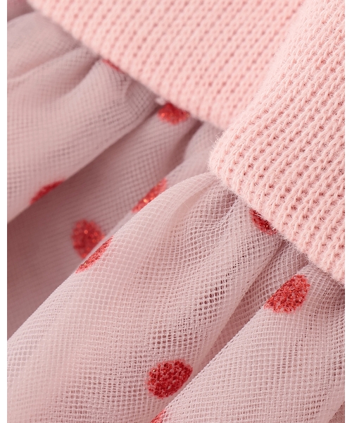 sense of wonder（センスオブワンダー）の「キラキラドットベビースーツ（ロンパース・キッズ・ホワイト系/ピンク・70-80cm）」の11枚目の写真