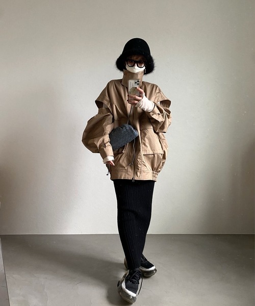 CFT.(シフト)の「スリーブカットマルチwayジャケット(その他アウター・レディース・ベージュ・FREE)」の3枚目の写真