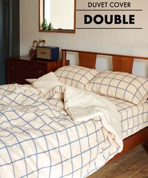 journal standard Furniture （ジャーナルスタンダードファニチャー）の「BILLY DUVET COVER D　掛け布団カバー ダブル（インテリア雑貨）」
