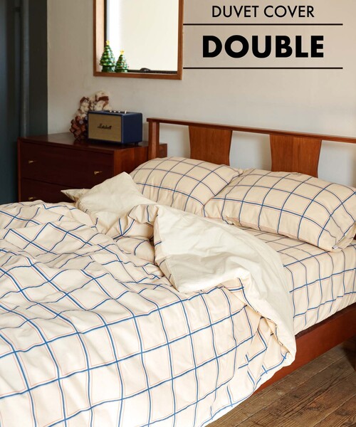 新品【JOURNAL STANDARD FURNITURE】ダブル掛け布団カバー BILLY DUVET COVER D 掛け布団カバー ダブル（インテリア雑貨