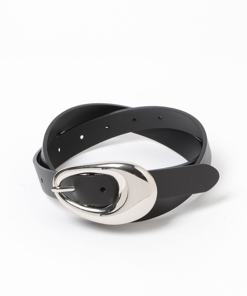 HARE（ハレ）の「ヘンケイバックルベルト(HARE)（ベルト・レディース・ブラック/グレー・FREE）」の9枚目の写真