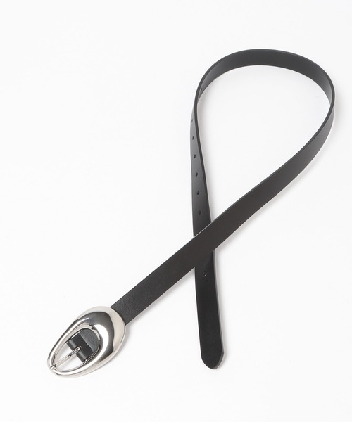 HARE（ハレ）の「ヘンケイバックルベルト(HARE)（ベルト・レディース・ブラック/グレー・FREE）」の12枚目の写真