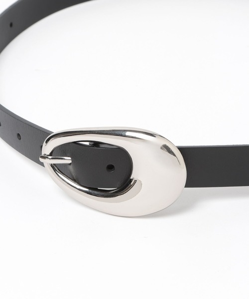 HARE（ハレ）の「ヘンケイバックルベルト(HARE)（ベルト・レディース・ブラック/グレー・FREE）」の13枚目の写真