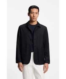 BOSS（ボス）の「リラックスフィット オーバーシャツ バージンウールサージ（その他アウター）」