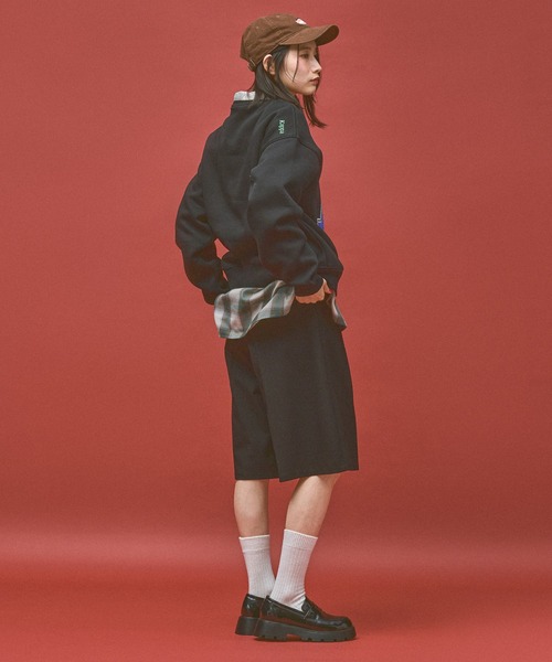 Kappa(カッパ)の「≪Kappa×and ST ウェルネスクラブ≫Icehockeyデザインスウェット (ユニセックス)(スウェット・レディース・ブラック/グレー・LARGE/SMALL/MEDIUM)」の6枚目の写真