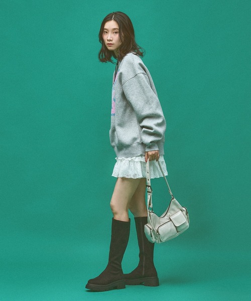 Kappa(カッパ)の「≪Kappa×and ST ウェルネスクラブ≫Icehockeyデザインスウェット (ユニセックス)(スウェット・レディース・ブラック/グレー・LARGE/SMALL/MEDIUM)」の13枚目の写真