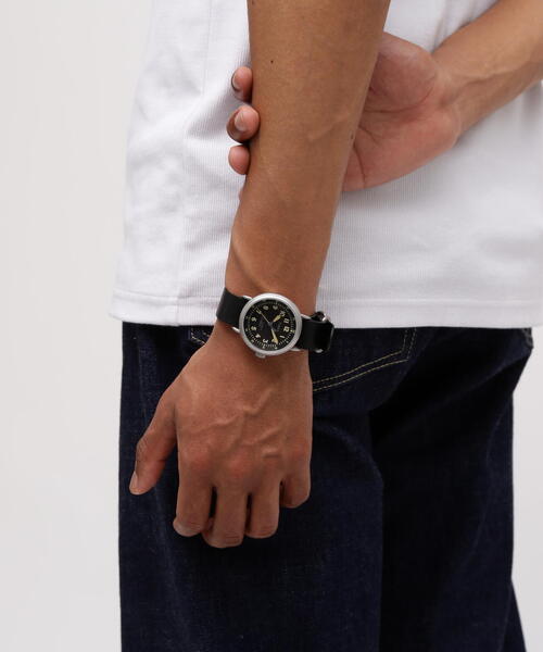 TIMEX（タイメックス）の「《AVIREX × TIMEX》TYPE-25A / タイプ 25A / アヴィレックス / タイメックス（アナログ腕時計・メンズ・ブラック/オリーブ系・F）」の20枚目の写真