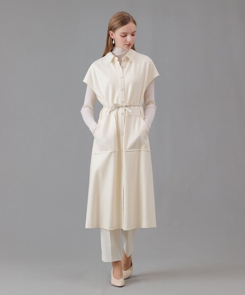 ANAYI（アナイ）の「リボンスライドベルト（ベルト・レディース・オフホワイト/ブラック・FREE）」の7枚目の写真