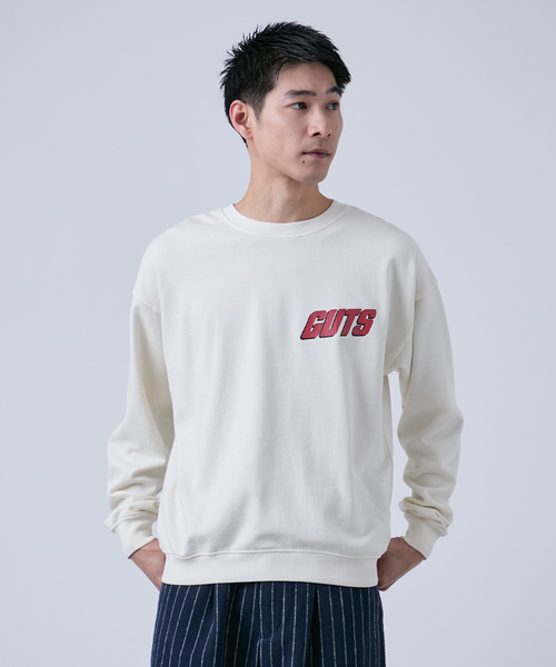 B.C STOCK(ベーセーストック)の「【GOOD OLD SHOP】コンパクト クルーネックスウェット(スウェット・メンズ・ホワイト/ブラック/ネイビー・MEDIUM/LARGE)」の9枚目の写真