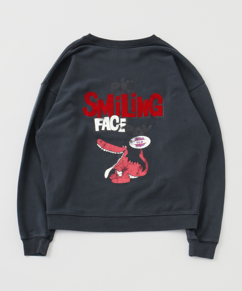 B.C STOCK(ベーセーストック)の「【GOOD OLD SHOP】コンパクト クルーネックスウェット(スウェット・メンズ・ホワイト/ブラック/ネイビー・MEDIUM/LARGE)」の17枚目の写真
