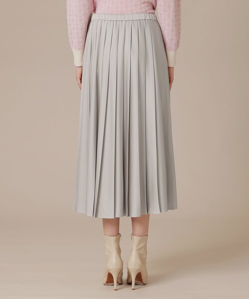 MACKINTOSH LONDON(マッキントッシュ ロンドン)の「【Precious12月号】ハンマーサテンプリーツスカート(スカート・レディース・グレー系その他/ブルー・36/38)」の7枚目の写真