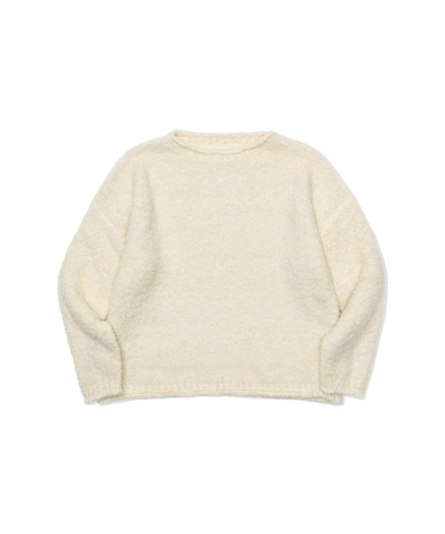 MOAA(モア)の「ブークレニットプルオーバー(アイボリー)(ニット/セーター・レディース・その他・SMALL/MEDIUM)」の5枚目の写真