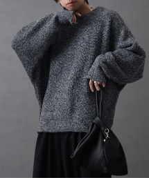 welise | 【welise/ウェライズ】fluffy shaggy fur oversized dolman knit/フラッフィーシャギーファー オーバードルマンニット(ニット/セーター)
