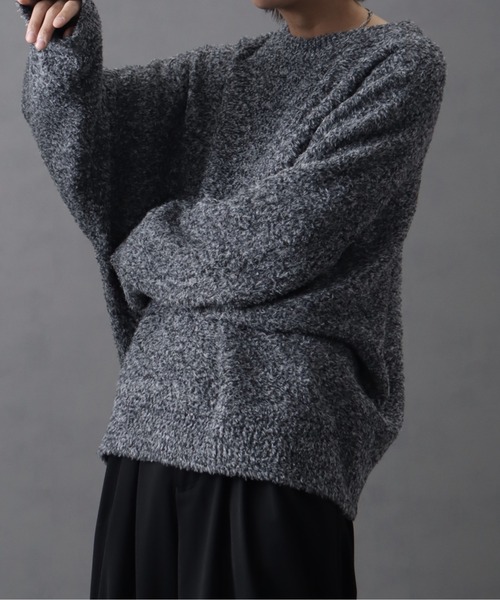 美品＊individual sentiment ニット:サイズ2 セール】【welise/ウェライズ】fluffy shaggy fur oversized dolman