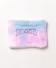 THRASHER（スラッシャー）の「GRADATION BOA FLEECE REVERSIBLE KIDS NECK WARMER/THRASHER スラッシャー グラデーション ボアフリース リバーシブル キッズ ネックウォーマー（ネックウォーマー/スヌード）」