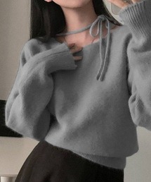 オフショルダー」に該当するトップス（リボン）ファッション通販