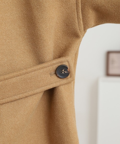 A.N.L(エーエヌエル レーベル)の「A.N.L フェイクウールブルゾン(ブルゾン・レディース・グレー/キャメル・38)」の9枚目の写真