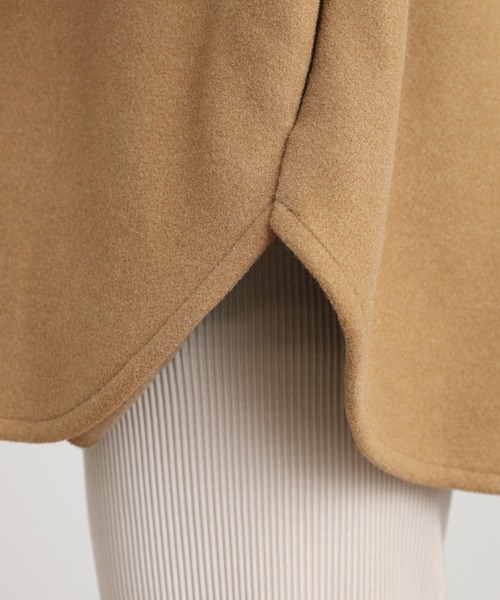 A.N.L(エーエヌエル レーベル)の「A.N.L フェイクウールブルゾン(ブルゾン・レディース・グレー/キャメル・38)」の8枚目の写真