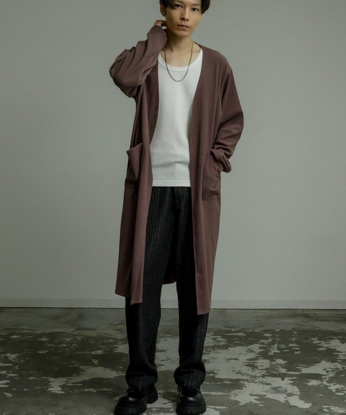 Crownor（クラウノアー）の「カーディガン（カーディガン/ボレロ・メンズ・ネイビー/モカ/ブラック・MEDIUM/LARGE）」の12枚目の写真