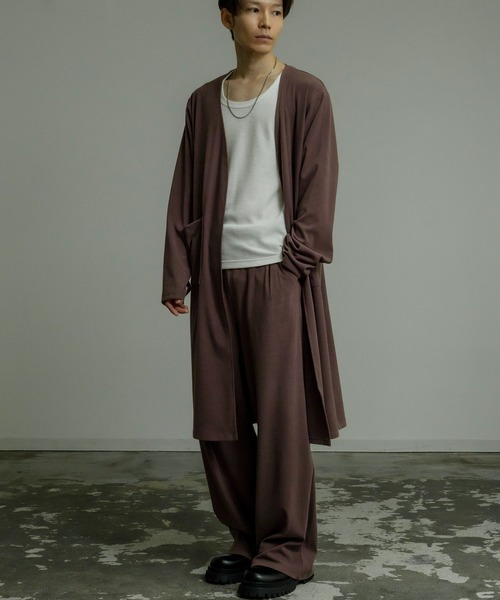 Crownor（クラウノアー）の「カーディガン（カーディガン/ボレロ・メンズ・ネイビー/モカ/ブラック・MEDIUM/LARGE）」の13枚目の写真
