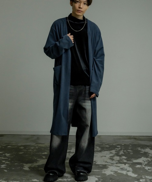 Crownor（クラウノアー）の「カーディガン（カーディガン/ボレロ・メンズ・ネイビー/モカ/ブラック・MEDIUM/LARGE）」の17枚目の写真