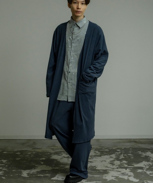 Crownor（クラウノアー）の「カーディガン（カーディガン/ボレロ・メンズ・ネイビー/モカ/ブラック・MEDIUM/LARGE）」の18枚目の写真