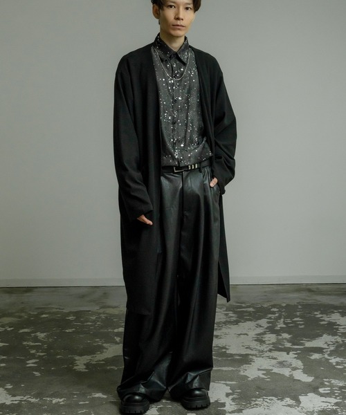 Crownor（クラウノアー）の「カーディガン（カーディガン/ボレロ・メンズ・ネイビー/モカ/ブラック・MEDIUM/LARGE）」の7枚目の写真