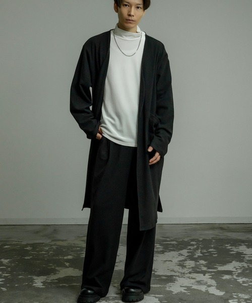 Crownor（クラウノアー）の「カーディガン（カーディガン/ボレロ・メンズ・ネイビー/モカ/ブラック・MEDIUM/LARGE）」の8枚目の写真