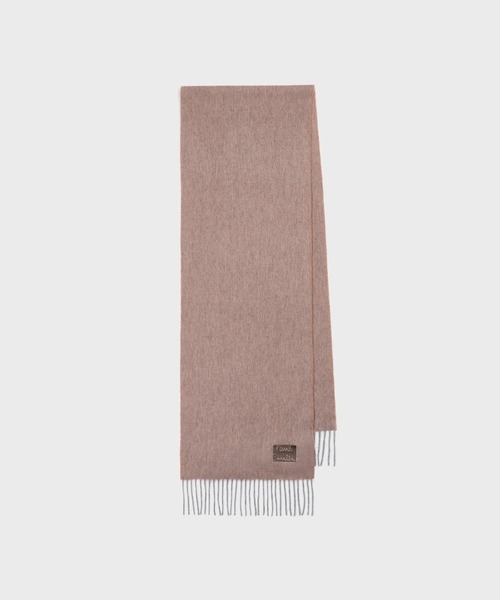 Cropped Logo” カシミヤマフラー【250404 CA】（マフラー）｜Paul