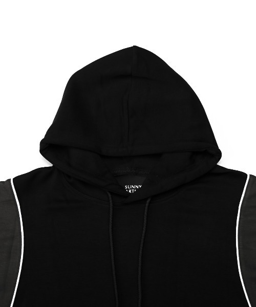 LUXSTYLE(ラグスタイル)の「UVカットストレッチ切替パーカー(パーカー・メンズ・ブラック/チャコールグレー/ホワイト・L/XL/M)」の17枚目の写真